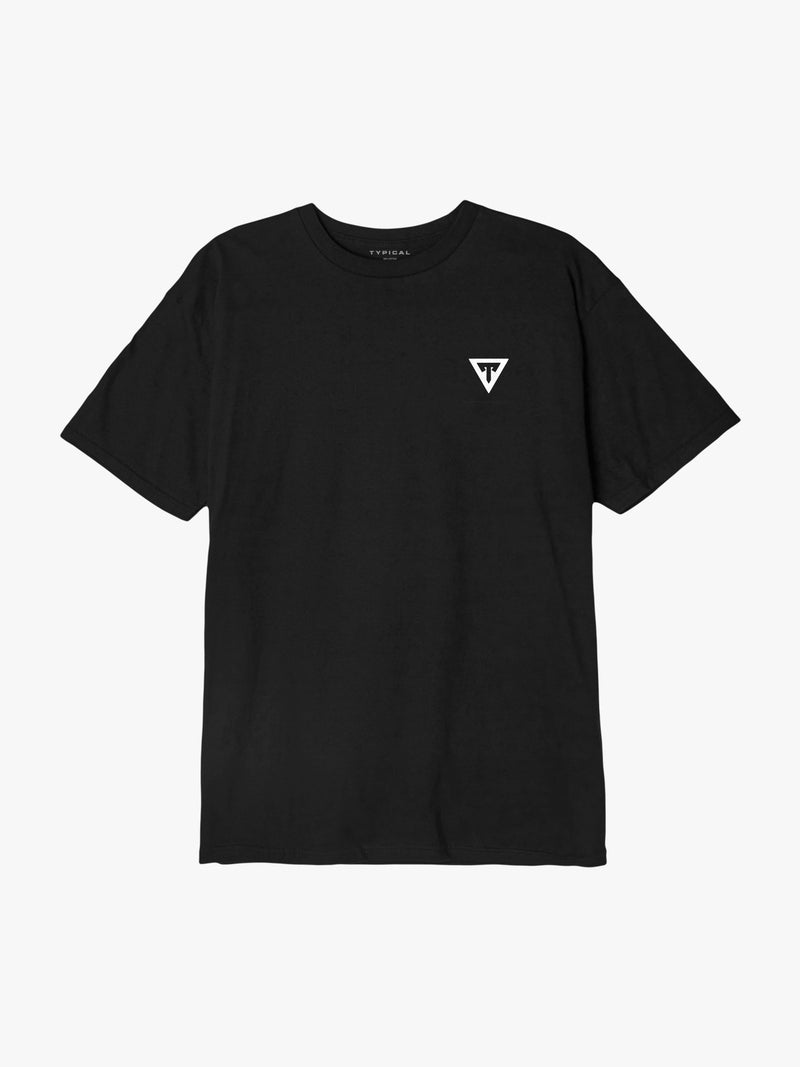Typical Shield Black Tee